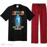 Autism Using a Different Road Map Pajama Set thumb 0