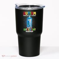 Autism Using a Different Road Map Tumbler thumb 0