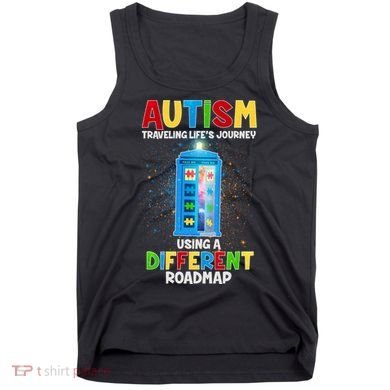 Autism Using a Different Road Map Tank Top