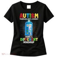 Autism Using a Different Road Map Women's T-Shirt thumb 0