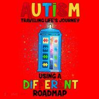 Autism Using a Different Road Map Santa Hat thumb 1