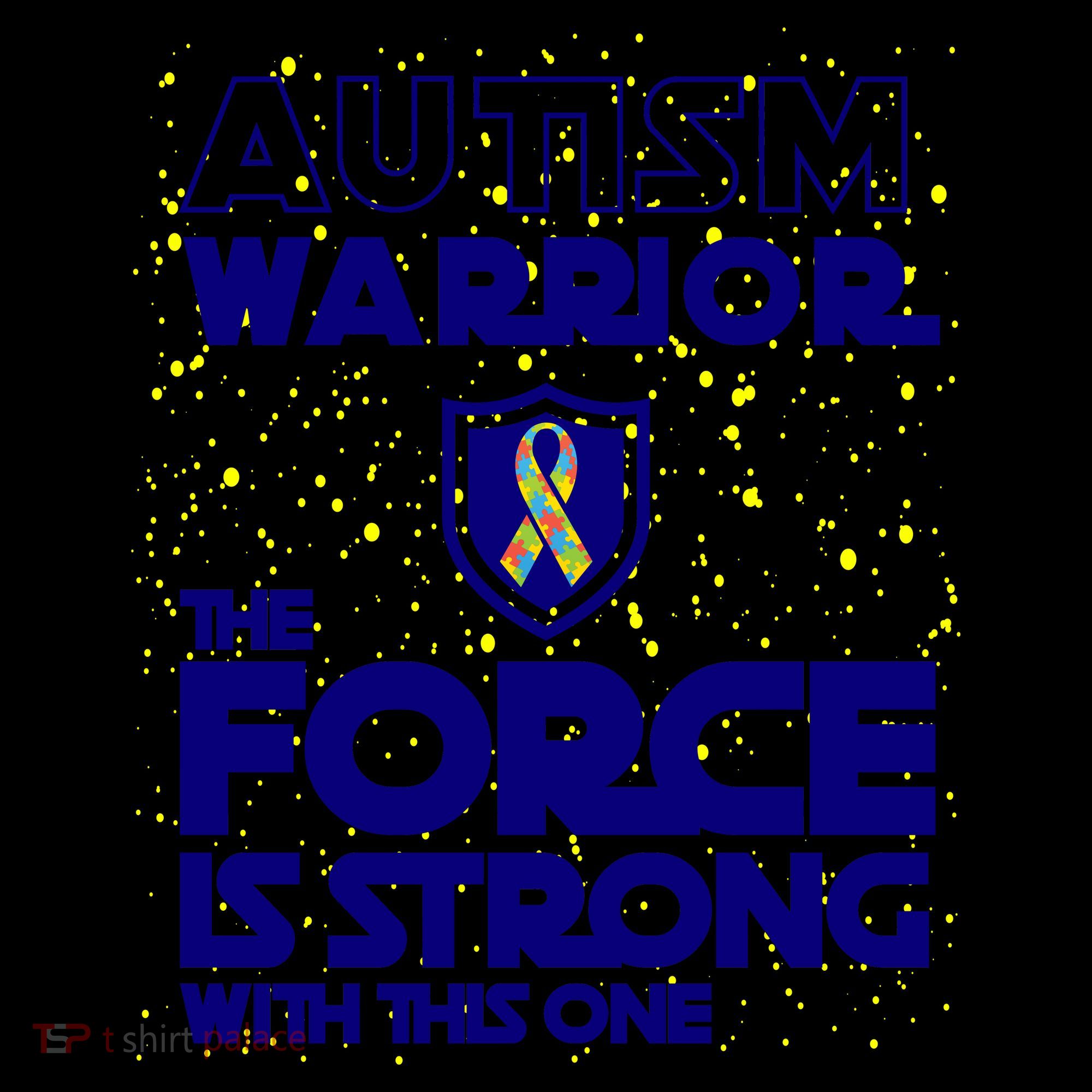 Autism Warrior The Force Is Strong With This One Coffee Mug