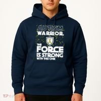 Autism Warrior The Force Is Strong With This One Hoodie thumb 2