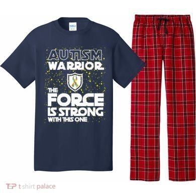 Autism Warrior The Force Is Strong With This One Pajama Set