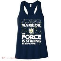 Autism Warrior The Force Is Strong With This One Women's Tank Top thumb 0