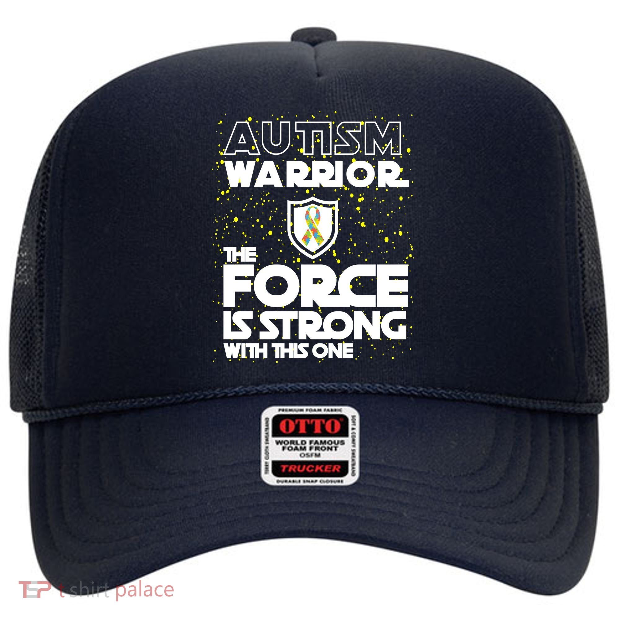 Autism Warrior The Force Is Strong With This One Hat