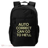 Auto Correct Can Go To He'll (Hell) Backpack thumb 0