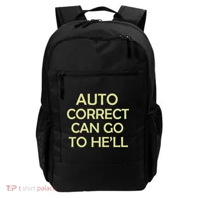 Auto Correct Can Go To He'll (Hell) Backpack