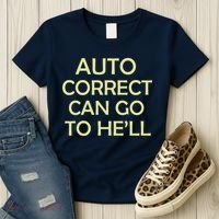 Auto Correct Can Go To He'll (Hell) Women's T-Shirt thumb 3