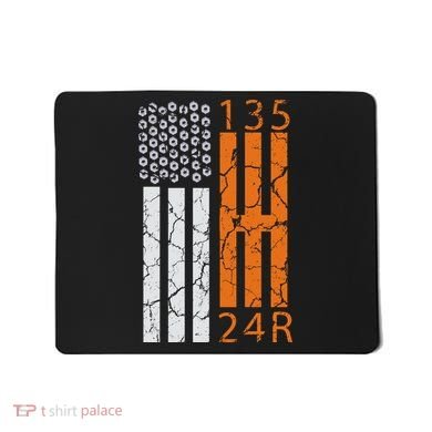 Auto Racing Mechanic Manual USA Flag Mousepad