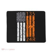 Auto Racing Mechanic Manual USA Flag Mousepad thumb 0