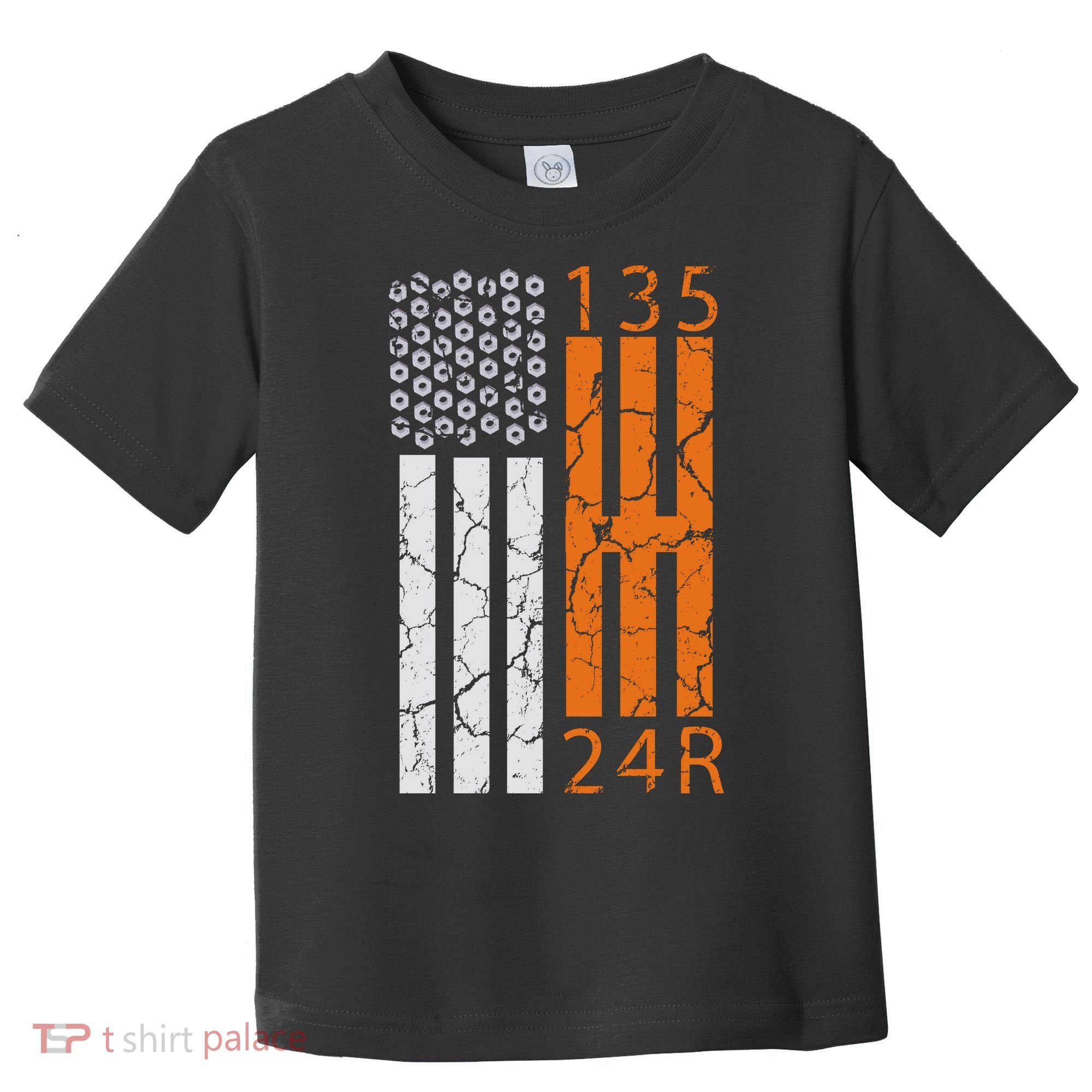 Auto Racing Mechanic Manual USA Flag Toddler T-Shirt
