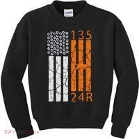 Auto Racing Mechanic Manual USA Flag Kids Sweatshirt thumb 0