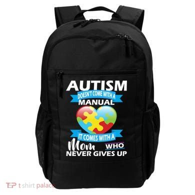 Autsim Doesn't Come With A Manual Backpack