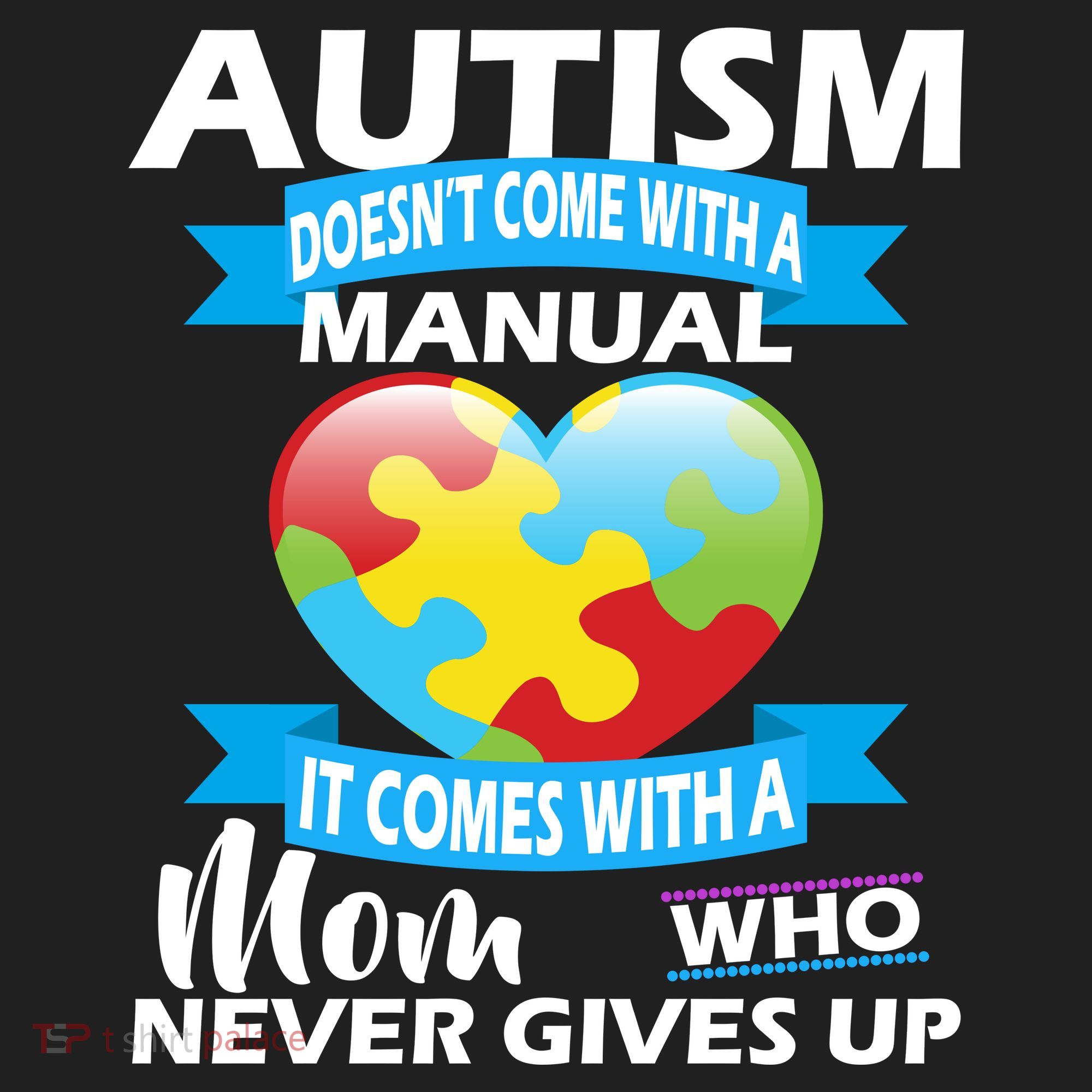 Autsim Doesn't Come With A Manual Tumbler