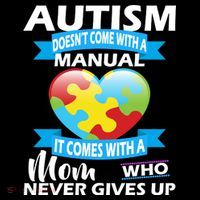 Autsim Doesn't Come With A Manual Mousepad thumb 1