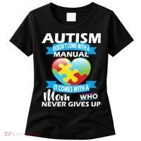 Autsim Doesn't Come With A Manual Women's T-Shirt thumb 0