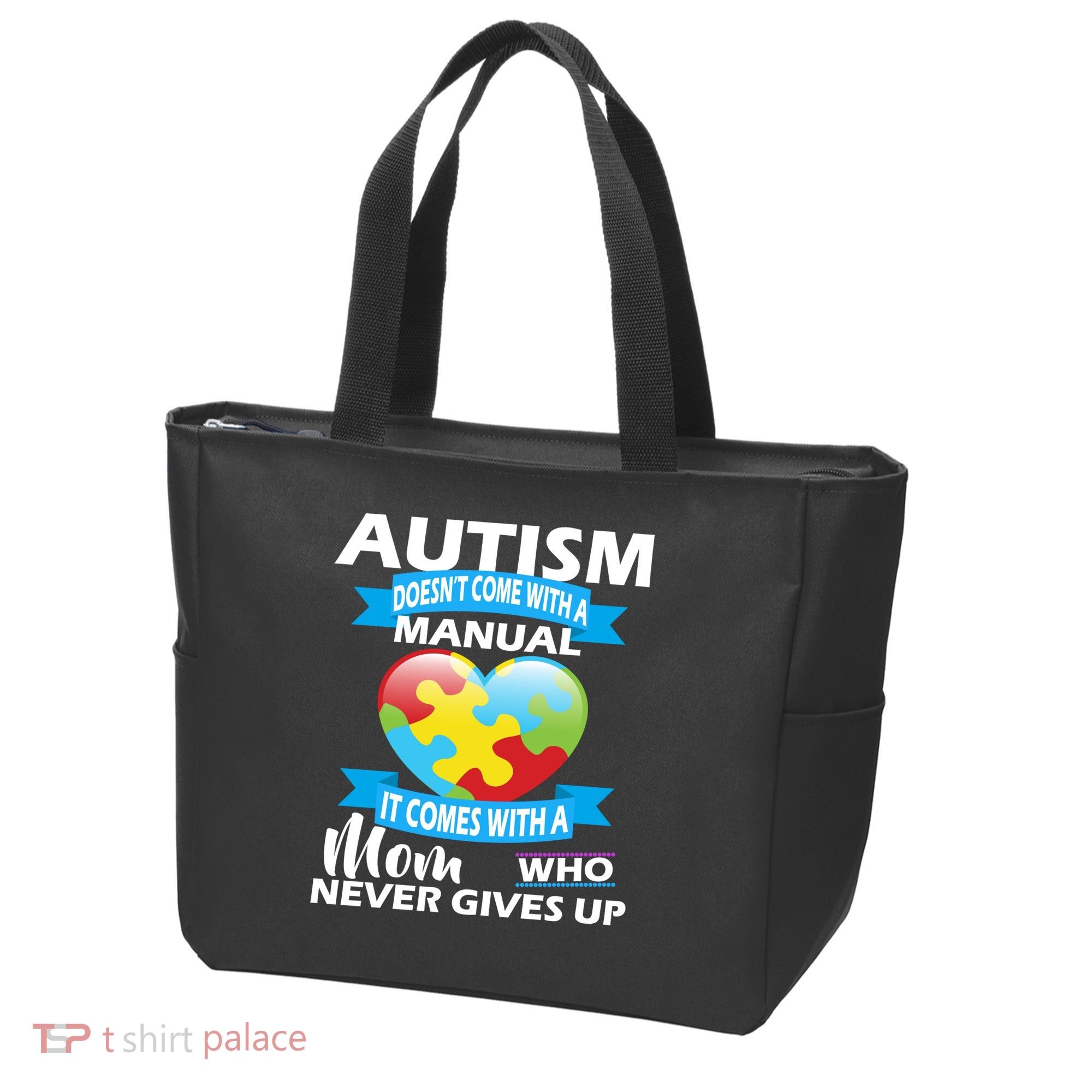 Autsim Doesn't Come With A Manual Tote Bag