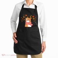Autumn Cat Fall Season Apron thumb 2