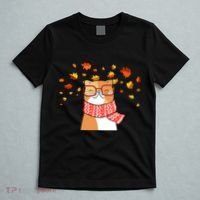 Autumn Cat Fall Season T-Shirt thumb 5