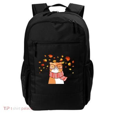 Autumn Cat Fall Season Backpack