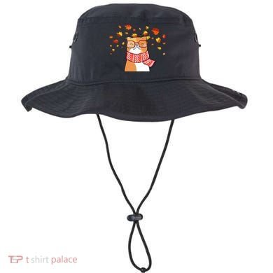 Autumn Cat Fall Season Bucket Hat