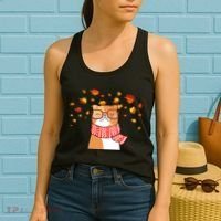 Autumn Cat Fall Season Women's Tank Top thumb 2
