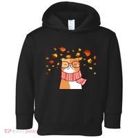 Autumn Cat Fall Season Toddler Hoodie thumb 0