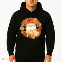 Autumn Cat Wreath Hoodie thumb 2