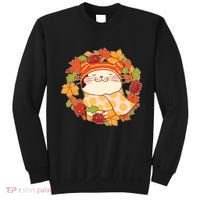 Autumn Cat Wreath Sweatshirt thumb 0