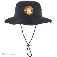 Autumn Cat Wreath Bucket Hat thumb 0