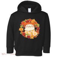 Autumn Cat Wreath Toddler Hoodie thumb 0