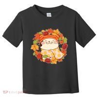 Autumn Cat Wreath Toddler T-Shirt thumb 0