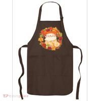 Autumn Cat Wreath Apron thumb 0