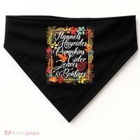 Autumn Fall Motto USA-Made Doggie Bandana thumb 0
