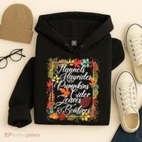 Autumn Fall Motto Hoodie thumb 4