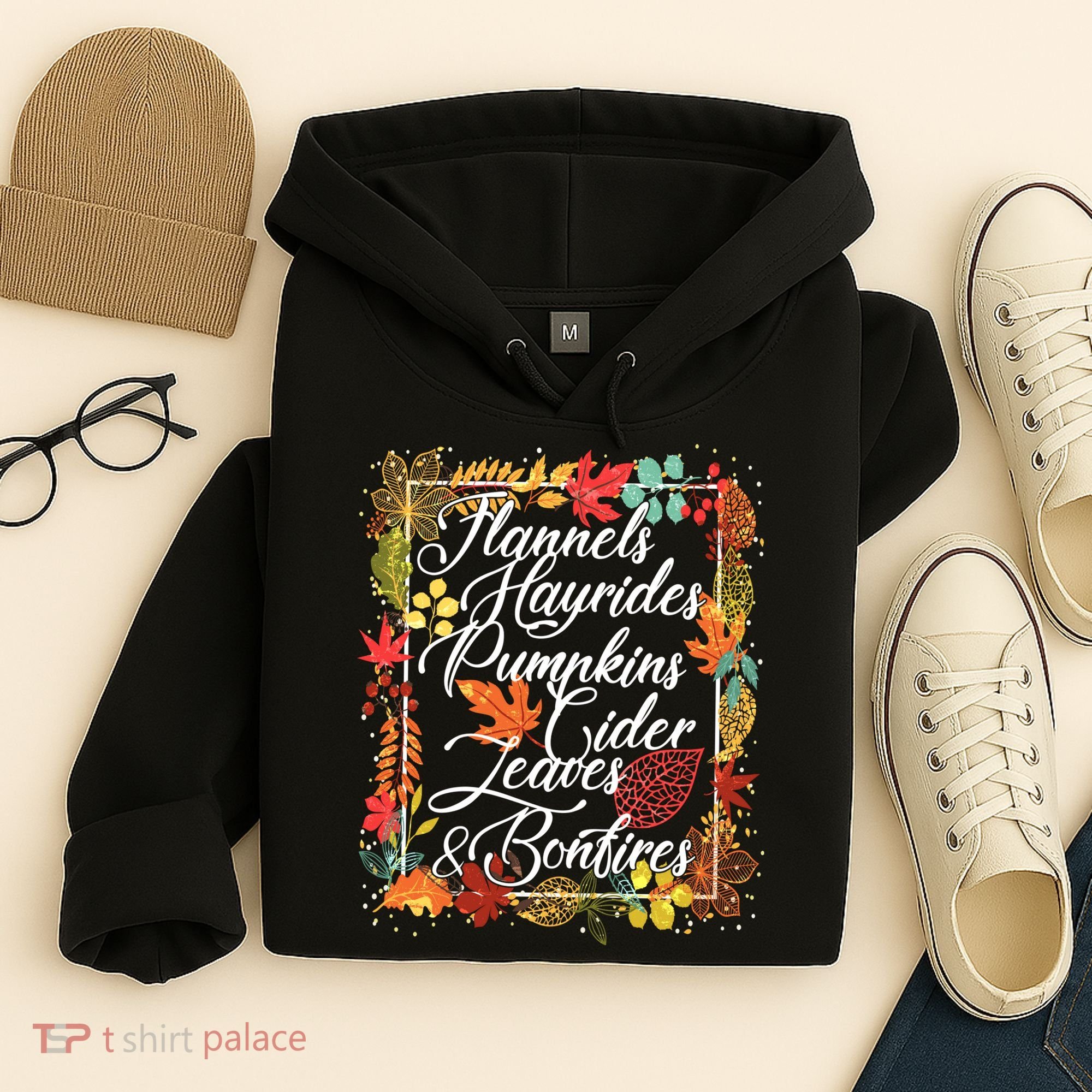 Autumn Fall Motto Hoodie