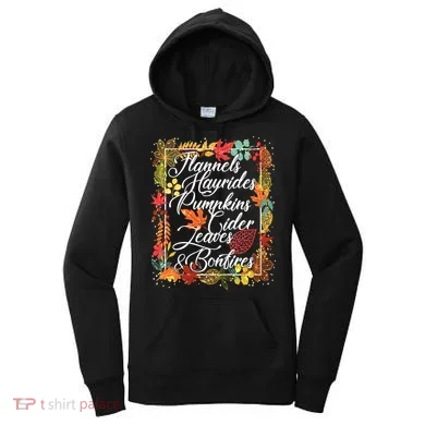 Autumn Fall Motto Women's Hoodie