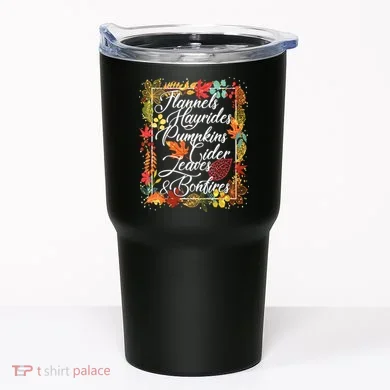 Autumn Fall Motto Tumbler
