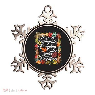 Autumn Fall Motto Ornament