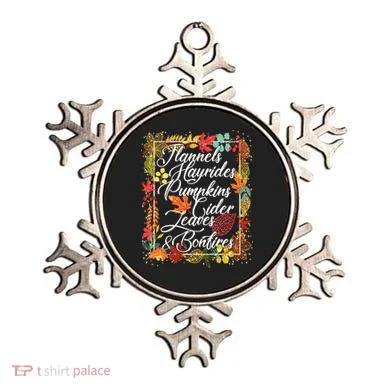Autumn Fall Motto Ornament