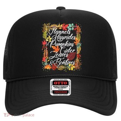 Autumn Fall Motto Hat