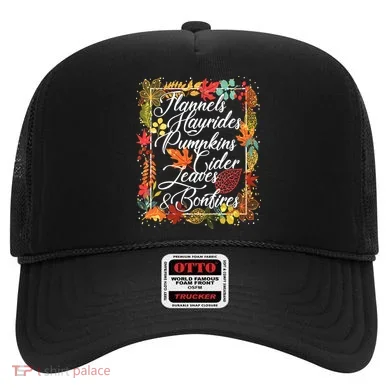 Autumn Fall Motto Hat