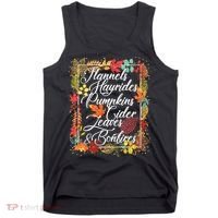 Autumn Fall Motto Tank Top thumb 0