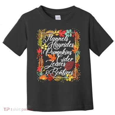 Autumn Fall Motto Toddler T-Shirt