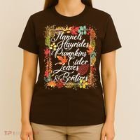 Autumn Fall Motto T-Shirt thumb 4