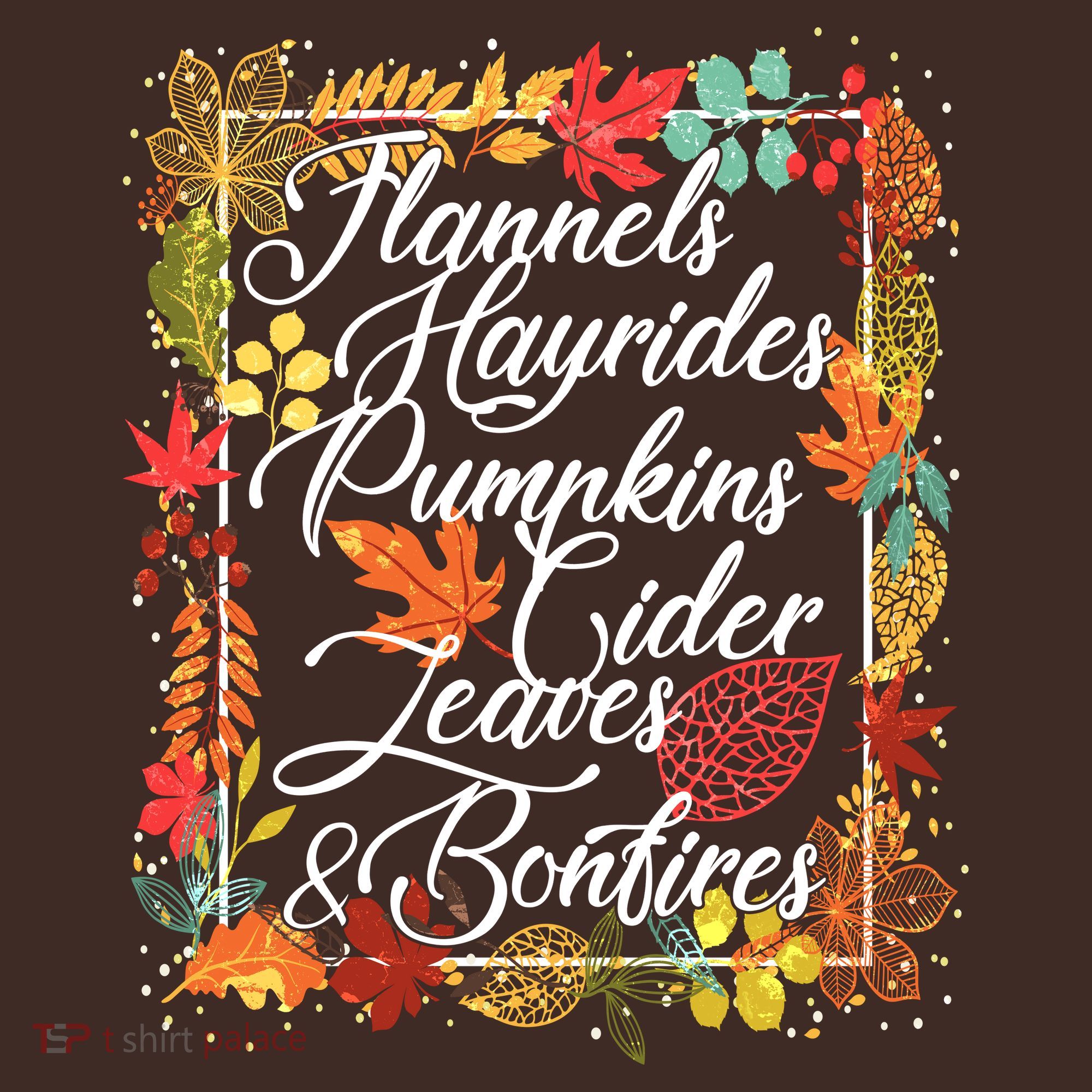 Autumn Fall Motto Beanie