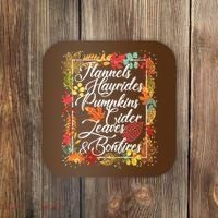 Autumn Fall Motto Coaster thumb 0