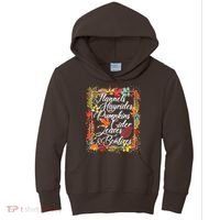Autumn Fall Motto Kids Hoodie thumb 0