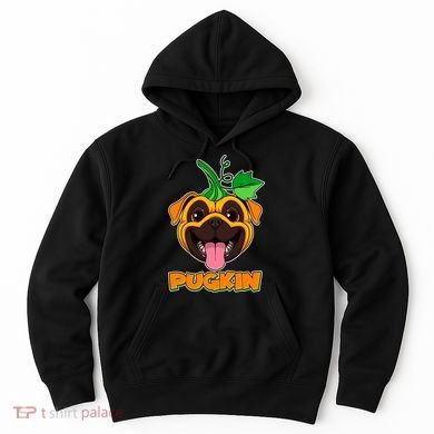Autumn Halloween Pugkin Hoodie
